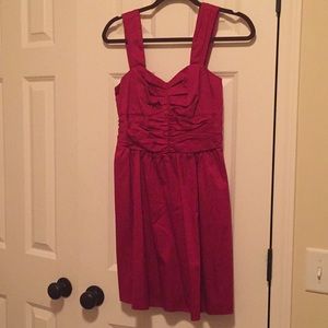 Red Express semi formal dress, size 6
